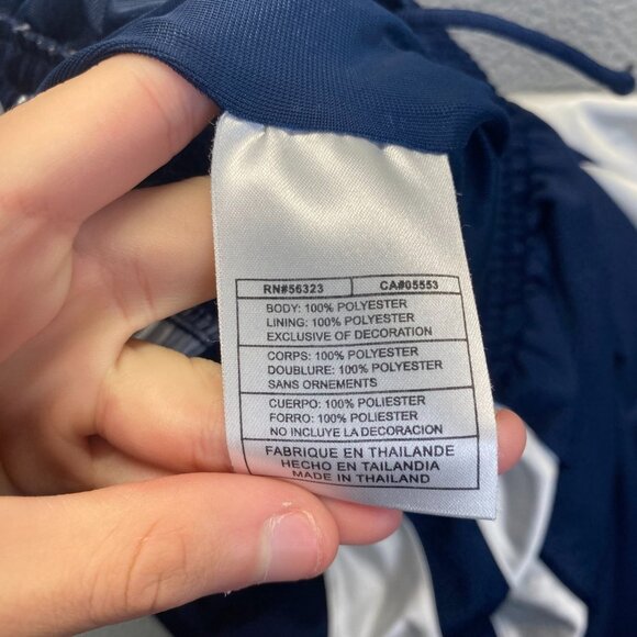 Nike Shorts Mens Size XXL Blue White Swoosh Active Basketball Gym 10",Pockets - Picture 12 of 15